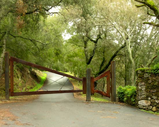 Ron Mann’s Hillside House Sonoma California project